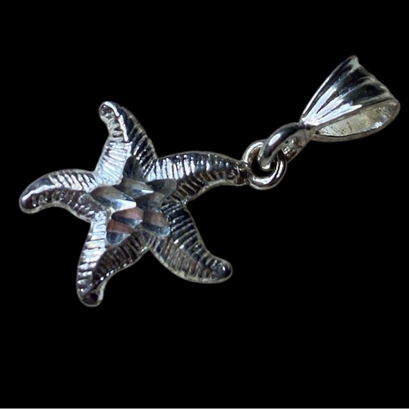 STARFISH PENDANT S. Silver (.925) Billy the Tree Jewelry Brand (Pendant Only) - Picture 5 of 10